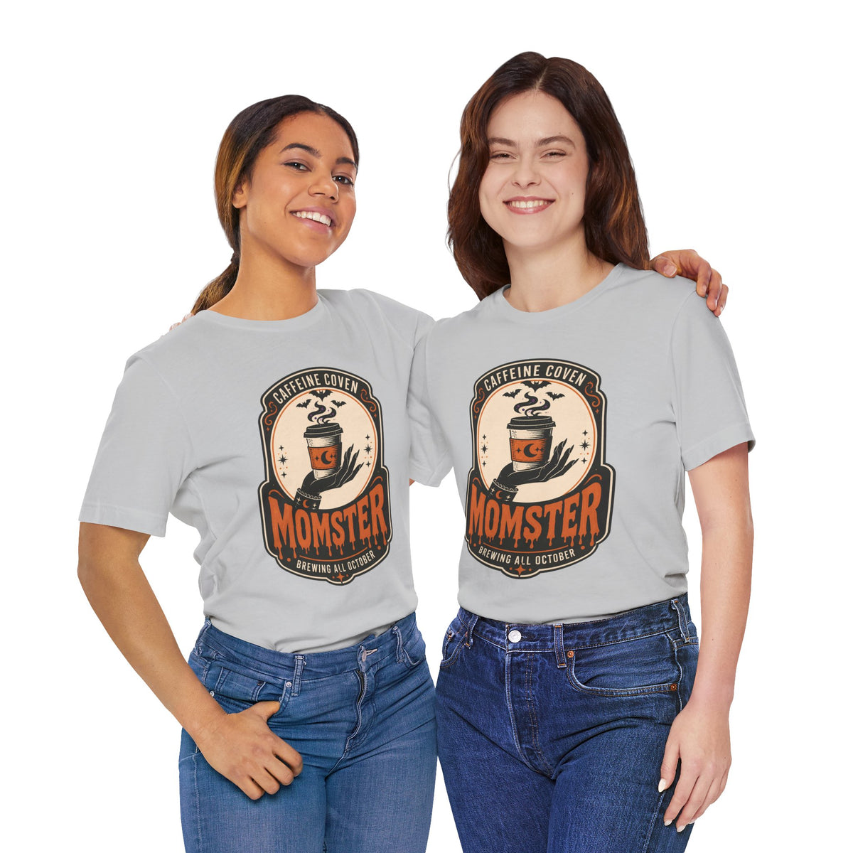 Halloween Momster Coffee Caffeine Shirt
