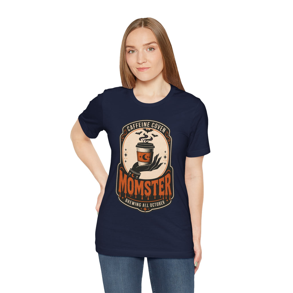 Halloween Momster Coffee Caffeine Shirt