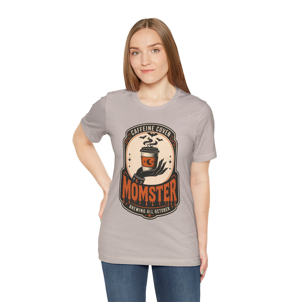 Halloween Momster Coffee Caffeine Shirt