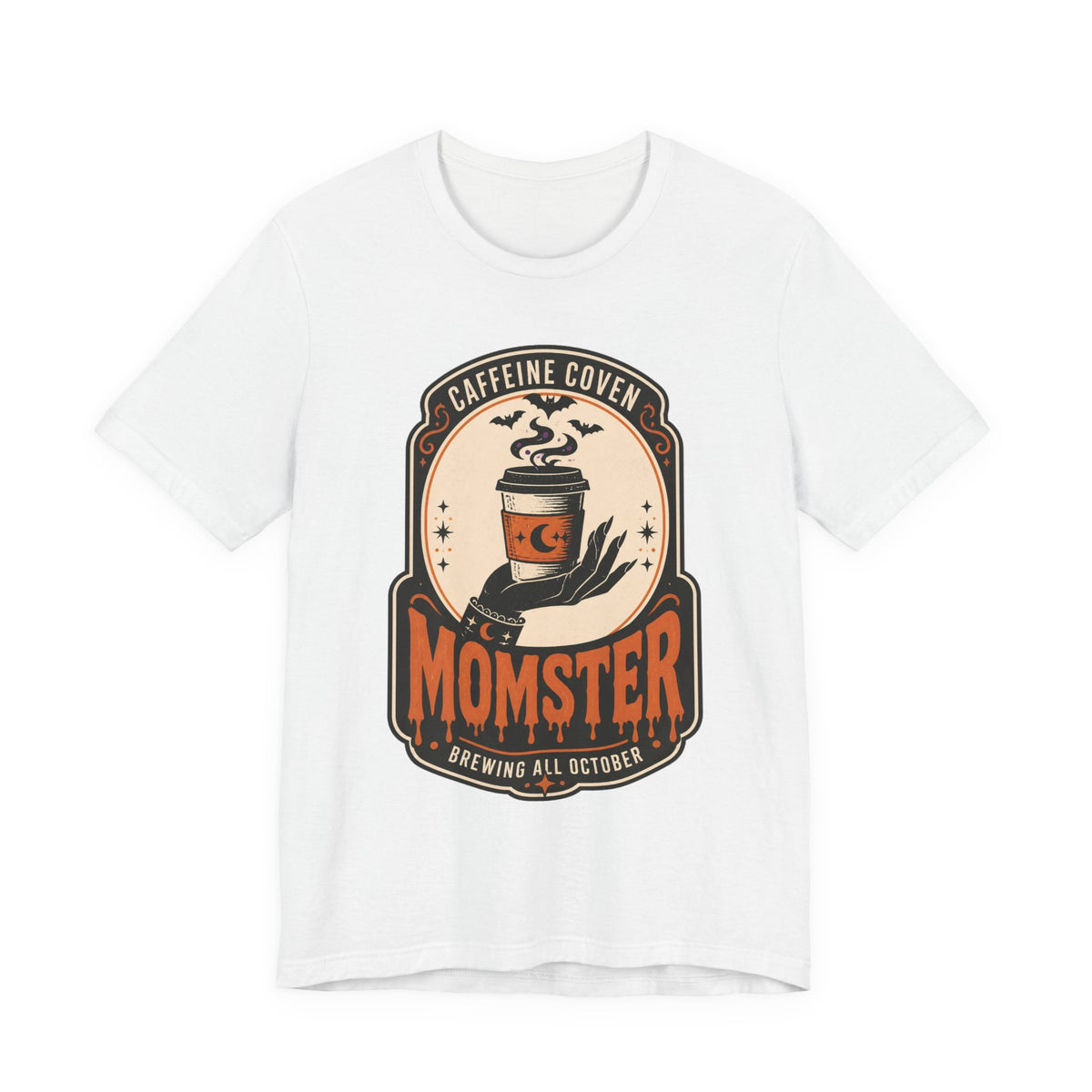 Halloween Momster Coffee Caffeine Shirt