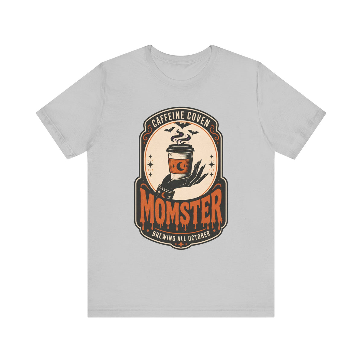 Halloween Momster Coffee Caffeine Shirt