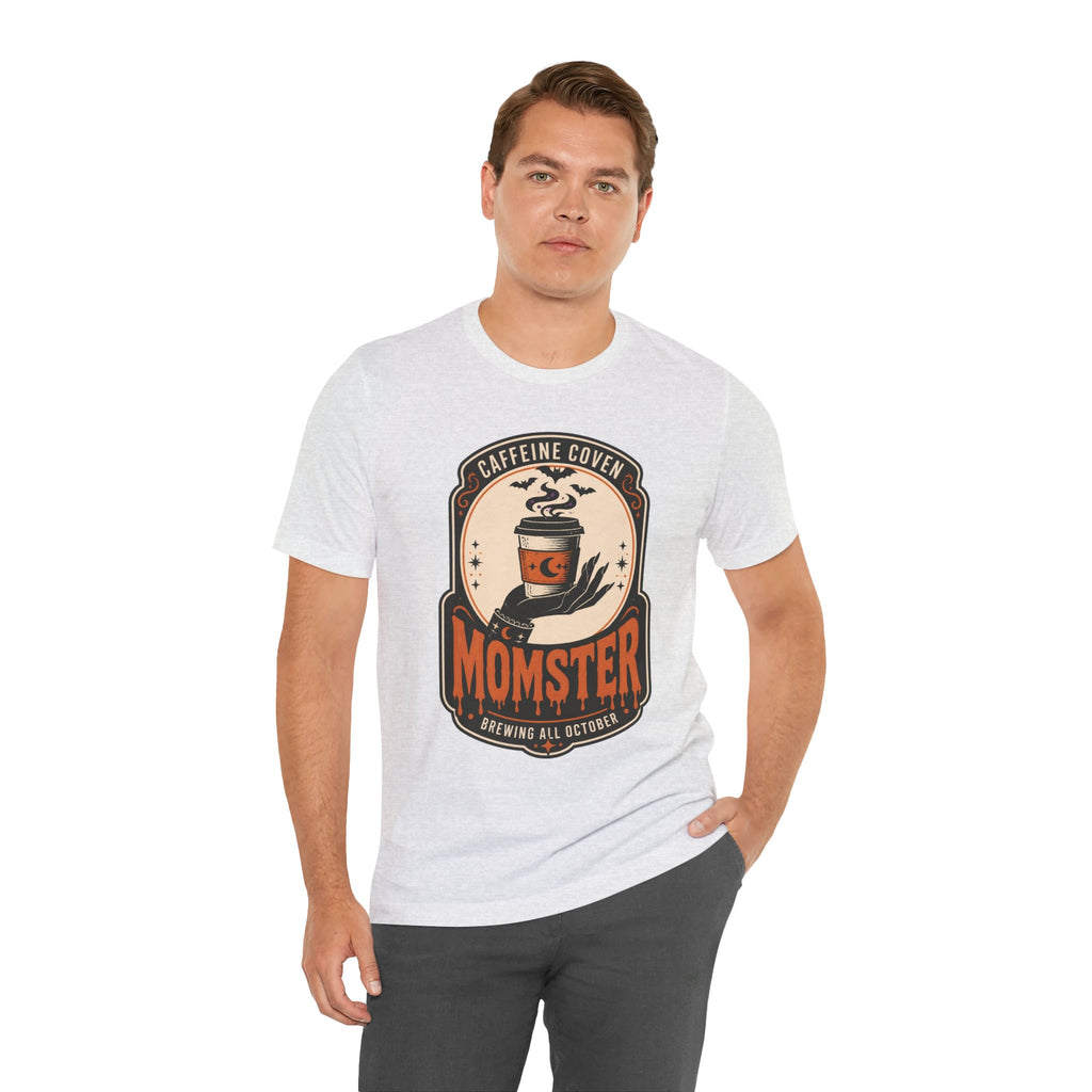 Halloween Momster Coffee Caffeine Shirt