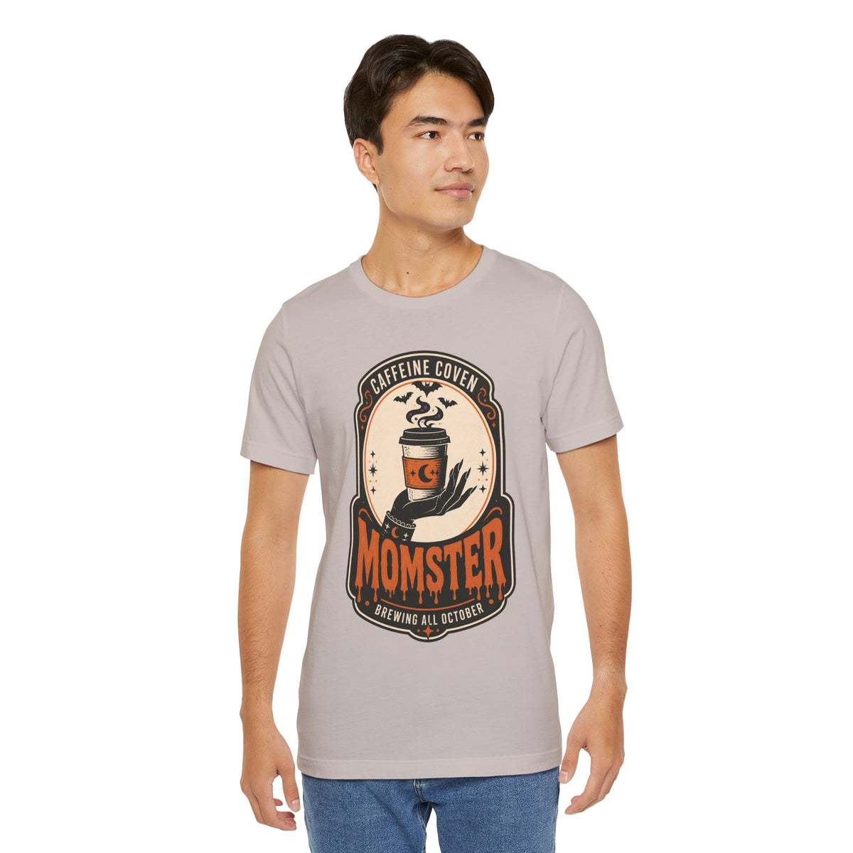 Halloween Momster Coffee Caffeine Shirt