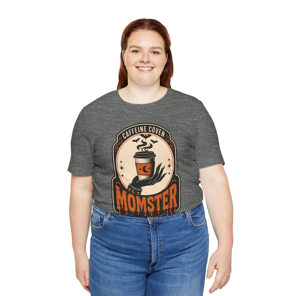 Halloween Momster Coffee Caffeine Shirt