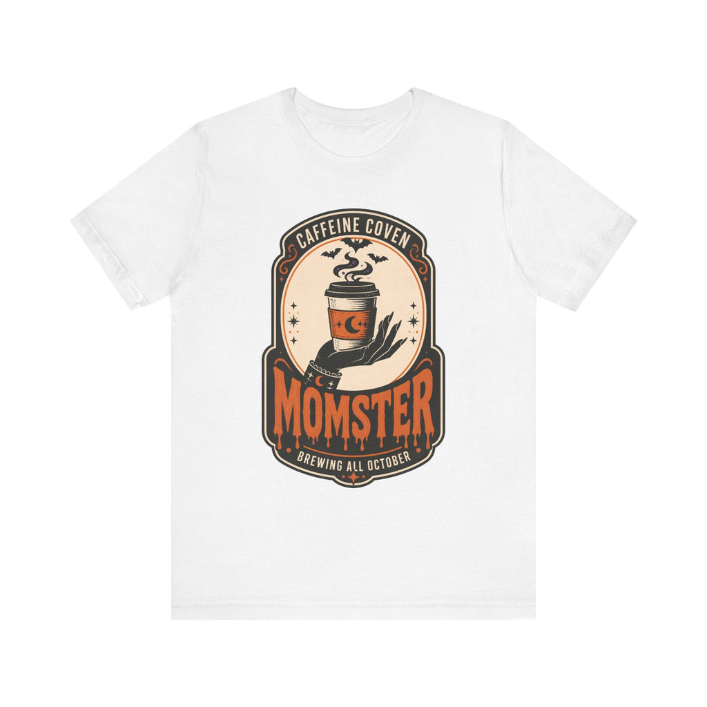 Halloween Momster Coffee Caffeine Shirt