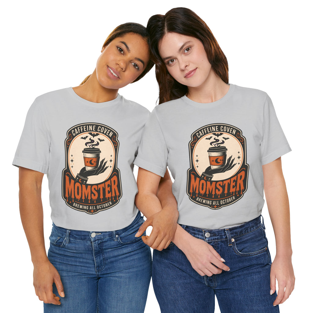 Halloween Momster Coffee Caffeine Shirt