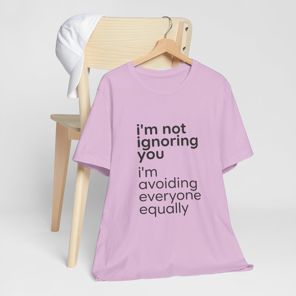 i'm not ignoring you i'm avoiding everyone equally Tee | Grumpy Humor, Introvert Shirt