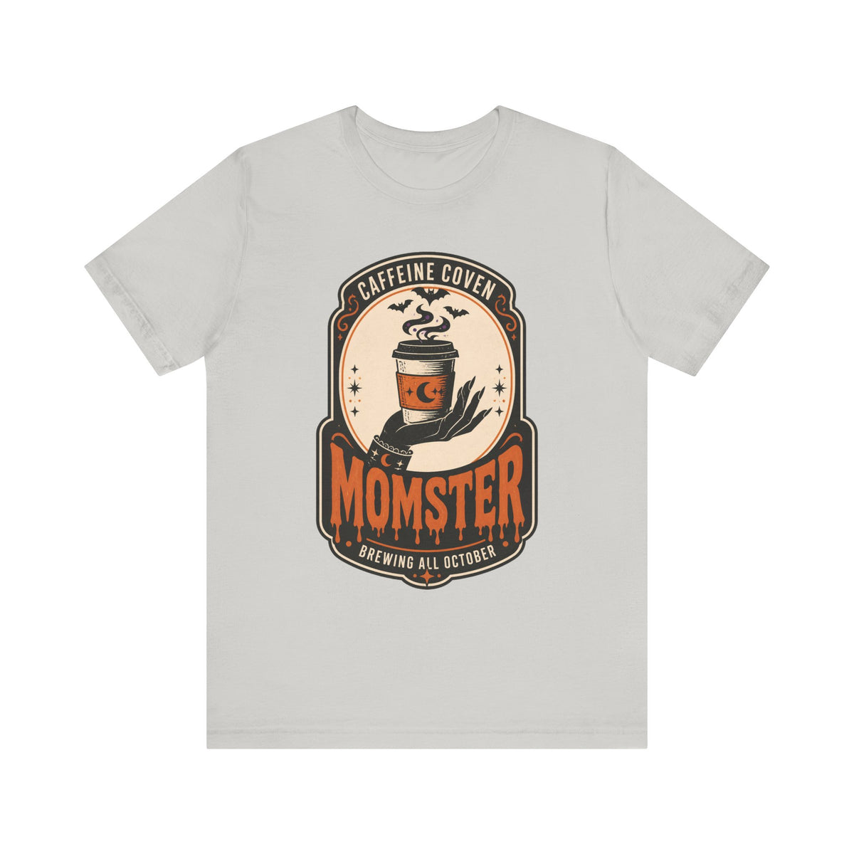 Halloween Momster Coffee Caffeine Shirt