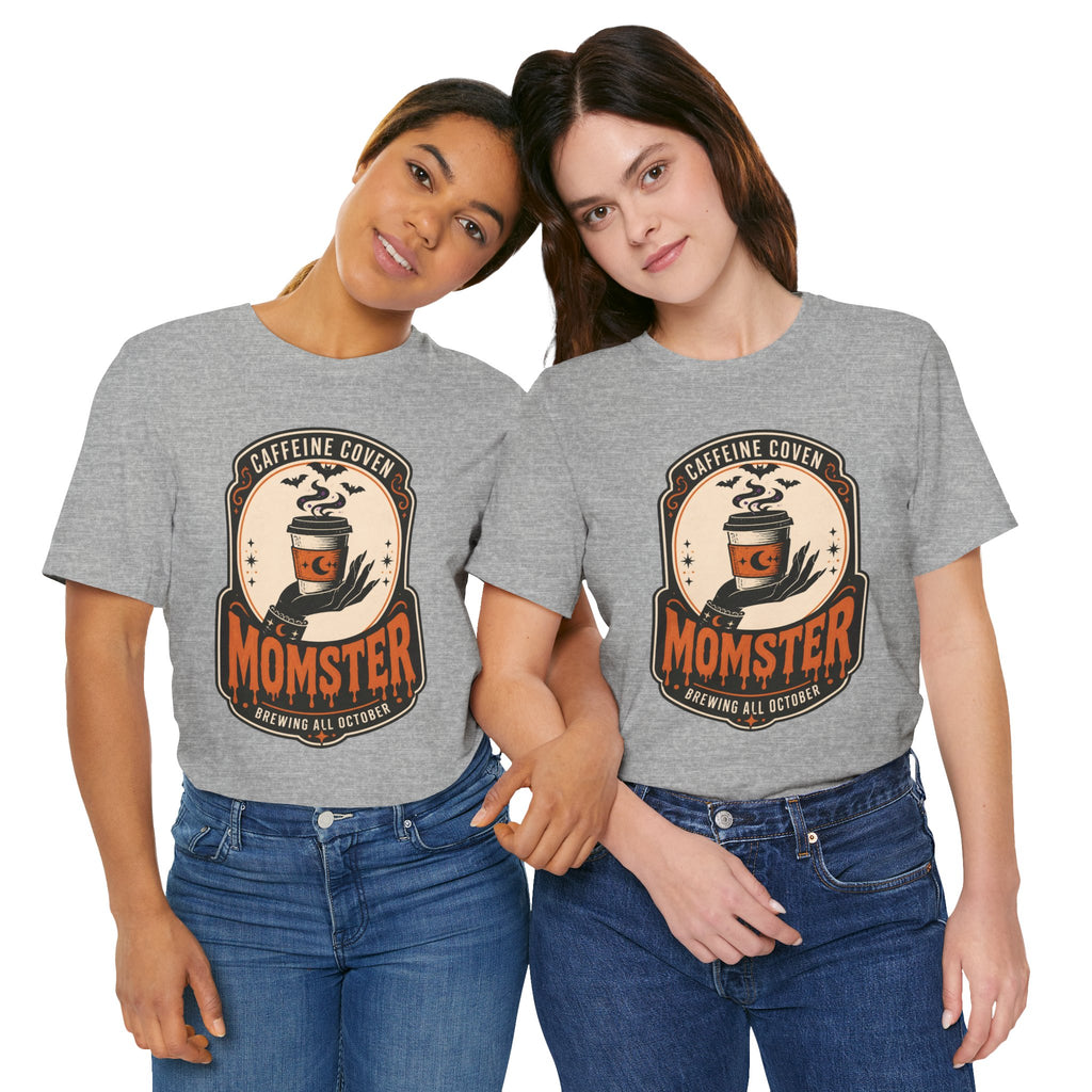 Halloween Momster Coffee Caffeine Shirt