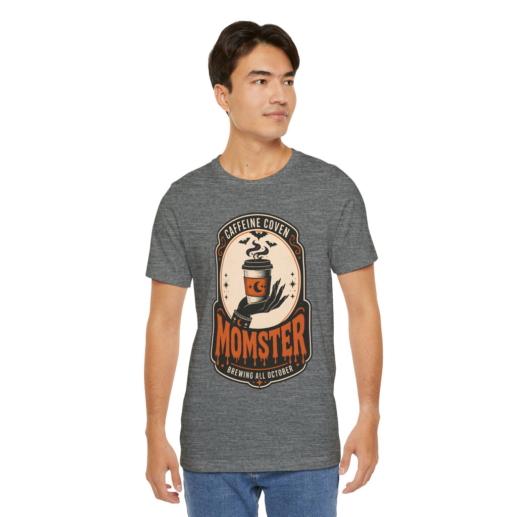 Halloween Momster Coffee Caffeine Shirt