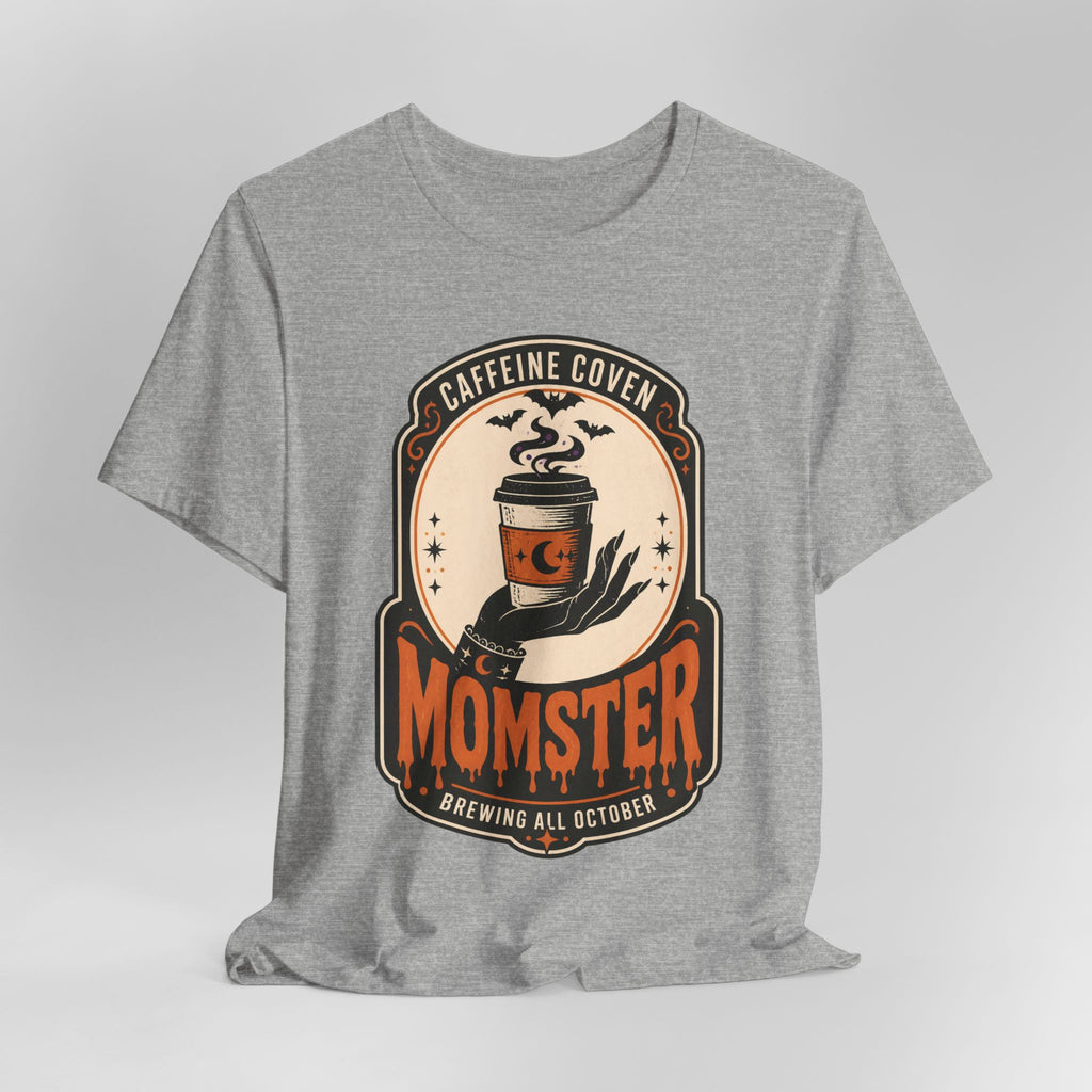 Halloween Momster Coffee Caffeine Shirt